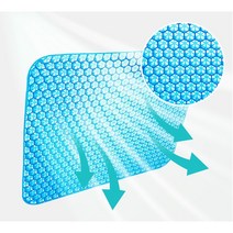 3D 벌집 실리콘 기능성 꼬리뼈 방석
