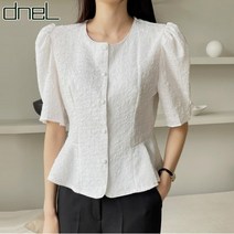 드넬 여리페플럼블라우스DWB31157A