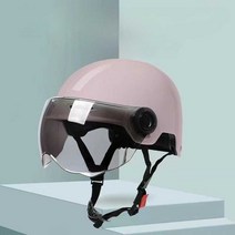 헬멧 안전모 경량 안전헬멧 자전거 킥보드 스쿠터, (3C 모델) 백색 자외선 차단 렌즈