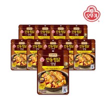 오뚜기 오늘밥상 안동찜닭양념 180g x 10개, 단품