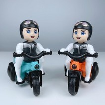 LED불빛 자전거 타고 재주부리는 움직이는 작동완구 장난감 어린이날선물