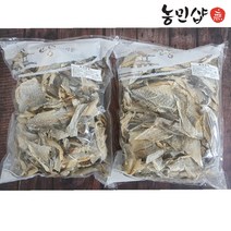 최상품 노지건조 자연건조 황태껍질 명태껍질 1kg 어류 콜라겐, 1봉