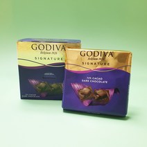 GODIVA 고디바 시그니처 72% 카카오 다크 초콜릿 60g x 6 (1box) / 360g, 360g x 1개