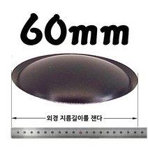 리얼사운드 스피커 더스트캡 17가지, 더스트캡60mm