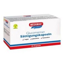 독일산 곤약 글루코만난 천연 섬유 사용 60캡슐 3390mg, 120캡슐