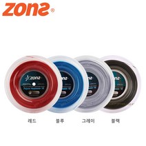 존스 폴리모 헥스플로전 200m 릴 테니스 스트링, 블루