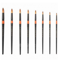 화홍 수채화붓 700, R 4호, 3개