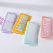 인생네컷 스티커 앨범 사진 포토카드 티켓 보관 바인더 포켓 미니 콜렉트북, 핑크