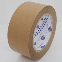 친환경 종이테이프(48mm x50M) 박스테이프 크라프트 테이프, 친환경종이 에코팩15(브라운) 48mm x50M