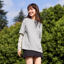 여성티셔츠 SEMIR 반팔 티셔츠 여성 시원한 느낌 기본 여름 라운드 목 바닥 셔츠 경기