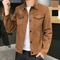남성 데일리 패션 고급스러운 벨벳 소재 자켓