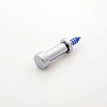 다보몰 후크다보 황동평형(크롬) 12파이x6x20x3mm DIY인테리어다보, 1개, 크롬