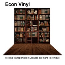 대형 배경지 스튜디오 쇼핑몰 촬영 책장 공부 도서관 졸업 학교 벽 사진 소품, 85.Econ Vinyl 180x270CM - AEE-
