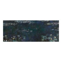 [모네]명화 파노라마 캔버스 액자_5:1_녹색반사250x50cm