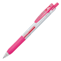 제브라 사라사 클립 0.4mm 20가지 색상, 핑크, 1개