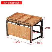 원목매대 마트매대 진열매대 야채매대 과일매대 경사매대 가판대 마트 나무평대 진열 선반 행사매대 진열대 야채 과일, A