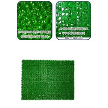 흙마당 실외 신발털이 조립 프라스틱 잔디매트60x46 2p 심발매트 깔판