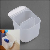펜꽂이 펜홀더 원목 연필꽂이 연필홀더 접착식 화이트