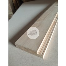 우드창고 삼나무 허리몰딩 집성 유절 15Tx75x1200mm 삼목 셀프인테리어 홈데코