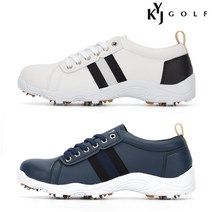 KYJ 시저스 남성용 스파이크 필드용 연습용 골프화