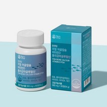 팜엔탑 리얼 어골칼슘 비타민D 폴리감마글루탐산, 2개