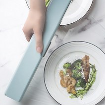 부착식 랩커팅기 비닐 랩커터기 주방 랩 케이스 거치대 가정용, 화이트