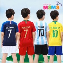 [마마고] 아동복 키즈 남여공용 유명 대표9팀 축구 유니폼 아동 축구복 축구유니폼 토트넘 유니폼 성인축구복