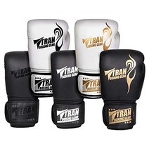 권투 장갑 [스타일리쉬 디자인]TRAN 킥 복싱 격투기 가라테 태권도 핏 복싱 MMA 무에타이 복서 사이즈 샌드백 트레이닝 글로브 펀칭 장갑 스트레스 발산 운동 부족 남녀 겸용 운반용 수납 봉투 첨부 (TRAN