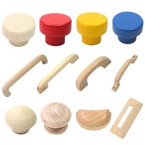 리폼플러스 원목손잡이모음전 우드 원목 나무손잡이 손잡이리폼, 1개, 2구_원목6401손잡이(128P)