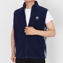 아디다스 후리스 조끼 3ST 플리스 베스트 네이비 3S
