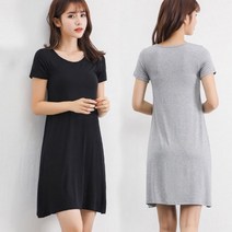 반팔 신축성 미니 라운드 캐주얼 스판 돌잔치엄마원피스 냉장고원피스 하객원피스 니트원피스 랩원피스 샤