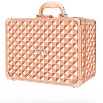 대형 출장용 휴대용 메이크업박스 아티스트 분장 LED 거울 이동식화장대, 디자인 03(대형)