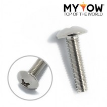 TH 피스 기계 볼트 트러스머리 십자 스크류 / 마이토우 M/S 머신 4mm 10개입, 4*12mm