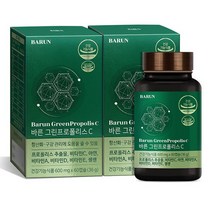 건강한 약속 바른 그린 프로폴리스C 2박스/2개월분, 없음