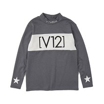 159912 남성용 하이넥 셔츠 V12 골프웨어 2120-ct07m