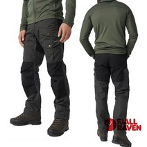 피엘라벤 남성 다크 그레이 PRO VIDDA 트라우저 팬츠