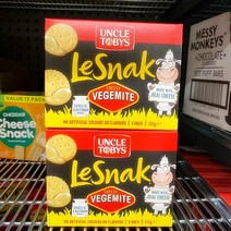 호주 엉클토비 베지마이트 르 스낵 132gx2개 Uncle Tobys Le Snak Snacks for Kids Vegemite