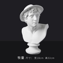 중형 석고상 조각 아그리파 비너스 감성 인스타 소품, 카우보이