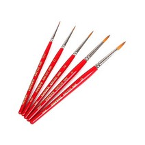 바바라 Mini Golden 낱자루(00호 0호 2호 4호 6호 8호)세필붓, 8호