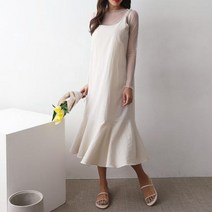 마롱패션 린넨 패플럼 베이지 그린 아이보리 네이비 올리브 핑크 퍼플 옐로우 여성 봄 여름 원피스