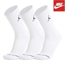 나이키 조던 점프맨 크루 삭스 3팩 (SX5545-100), SX5545-100:22(S)