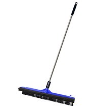 월드그린 물밀대 (밀대 밀대걸레 바닥), 01-5:브러쉬2중물밀대50cm+스크류롱스텐자루