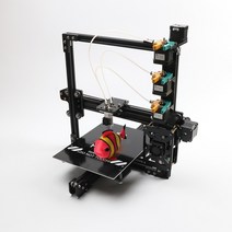 목업제작 3D프린터 HE3D 트리플 컬러 대형 인쇄 크기 200280200MM 3 In 1 Out 압출기 DIY 3D 프린터 키트 2롤 필라멘트 SD 카드 선물로, 협동사, 3in1out 스캐너 추가