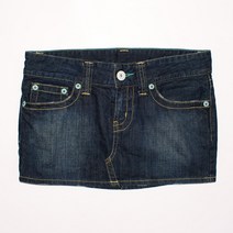773.유니클로 빈티지워싱 데님 미니스커트/정품/여성