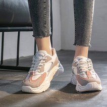 슈즈몽몽 여성 발편한 키높이 런닝화 데일리 어글리 슈즈 운동화