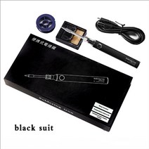 전기용접기 스포트용접기 미니스폿용접기 마이크로 납땜 인두 USB 배터리 무선 휴대용 전기 용접기 5V, 03 Black_01 50 와트