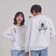 키밍 Spider 스파이더 거미 맨투맨 후드티