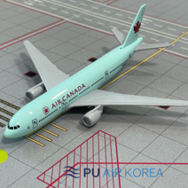 비행기 모형 다이캐스트 1:400 항공기 모형 대한항공 아시아나항공 외 28종 16cm 1:400, 모형 에어캐나다 B777
