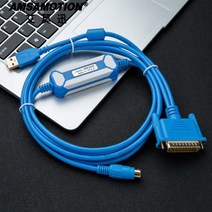 USB-SC09 Mitsubishi FX/A FX1N 2N 1S 3U 시리즈 PLC 프로그래밍 케이블 디자인 SC-09 데이터, 01 2.5m, 02 Isolation Type