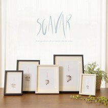 스카바르 포토테이블 액자 우드 사진 인화 액자틀 5x7 6x8 8x10 11x14 A4, 11x14인치(28x36cm), 블랙
